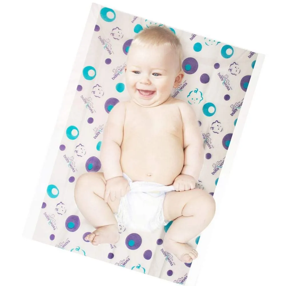 Baby Works Disposable Change Mats - 10pk