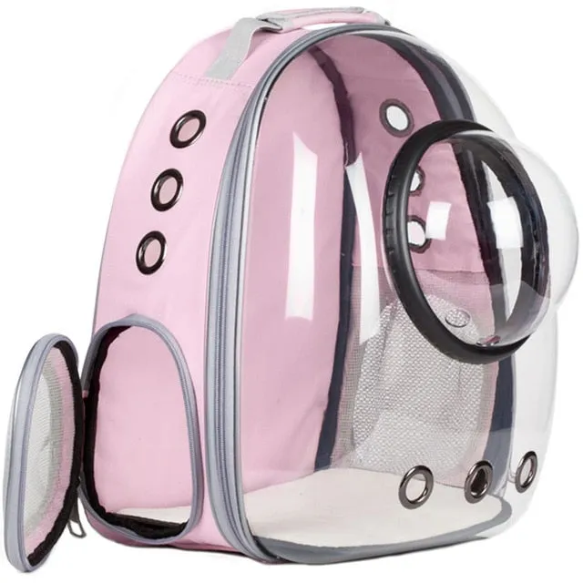 Breathable Space Capsule  Pet Carrier Bag Dog Cat Backpack