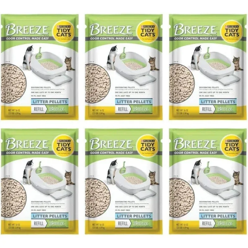 Breeze Cat Breeze Litter Pellets (3.5 LB (of 6))