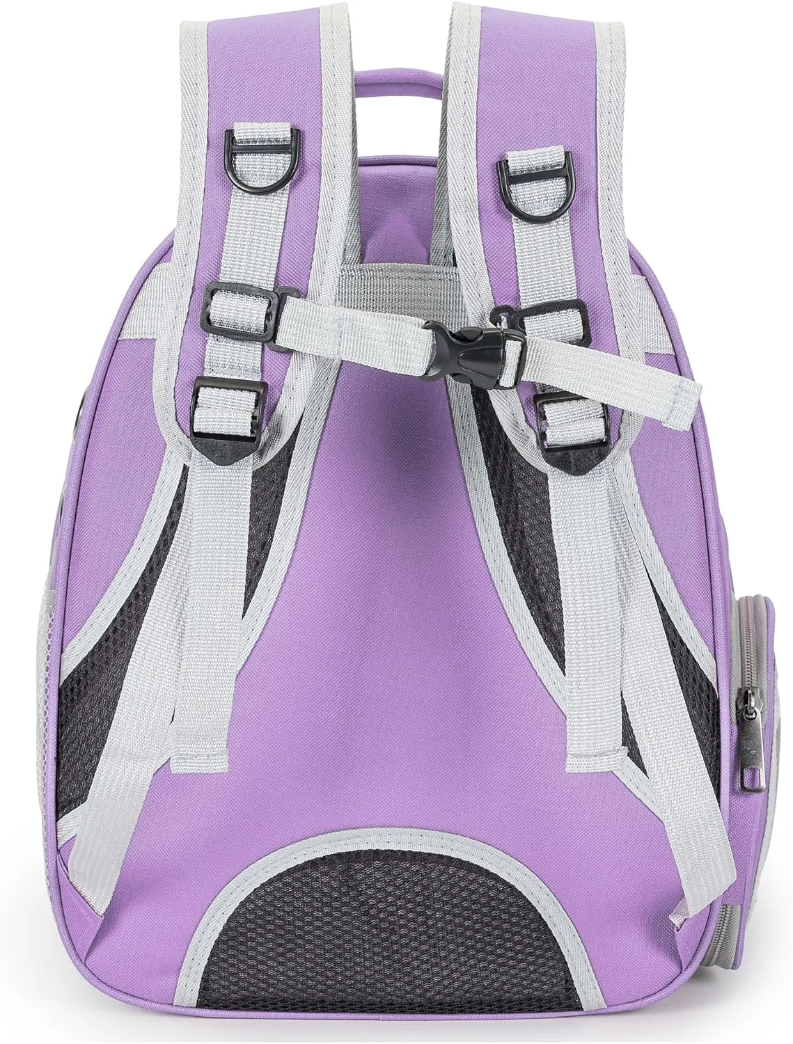 Cat Bubble Backpack Carrier for Small Medium Dogs Cats Carrying Bag, Airline Approved Pet Travel Carrying Bag Dog Hiking Walking Outdoor Backpack (Purple)