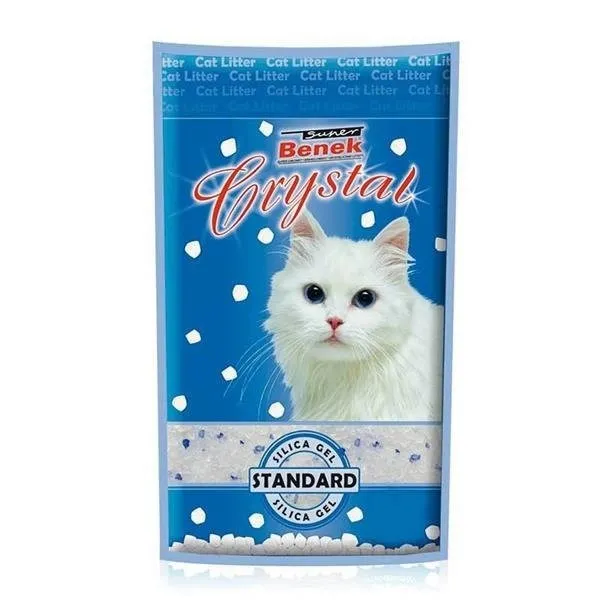 Certech Super Benek Crystal Standard Natural - Cat Litter Non-Clumping 7.6 L