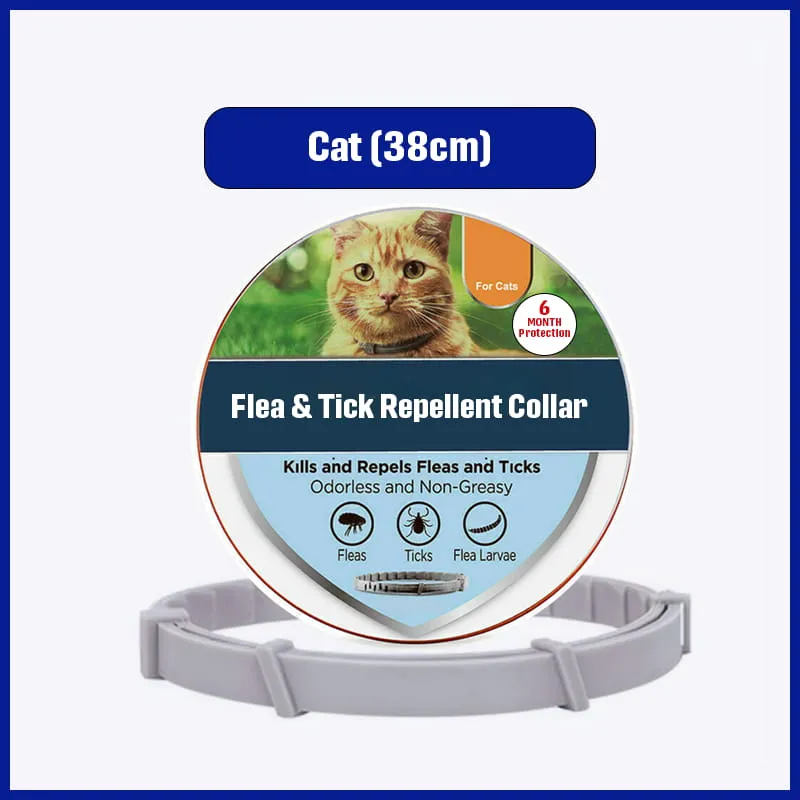 Eco Pet Health Protection Collar: Flea & Tick Defense, Long-lasting