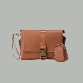Everyday changing Clutch (Caramel)