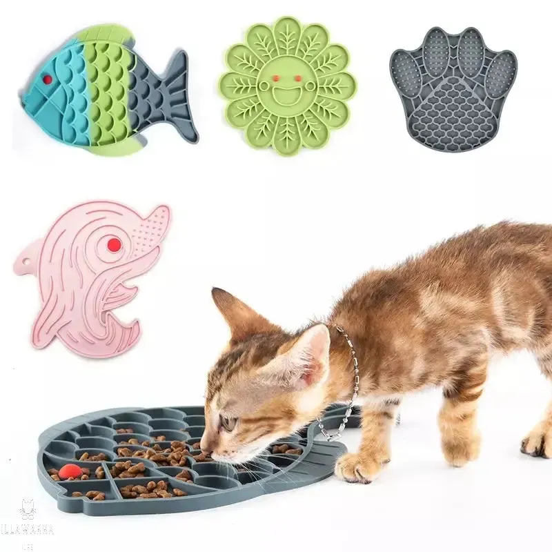 Fish Shape Lick Mat Slow Feeder
