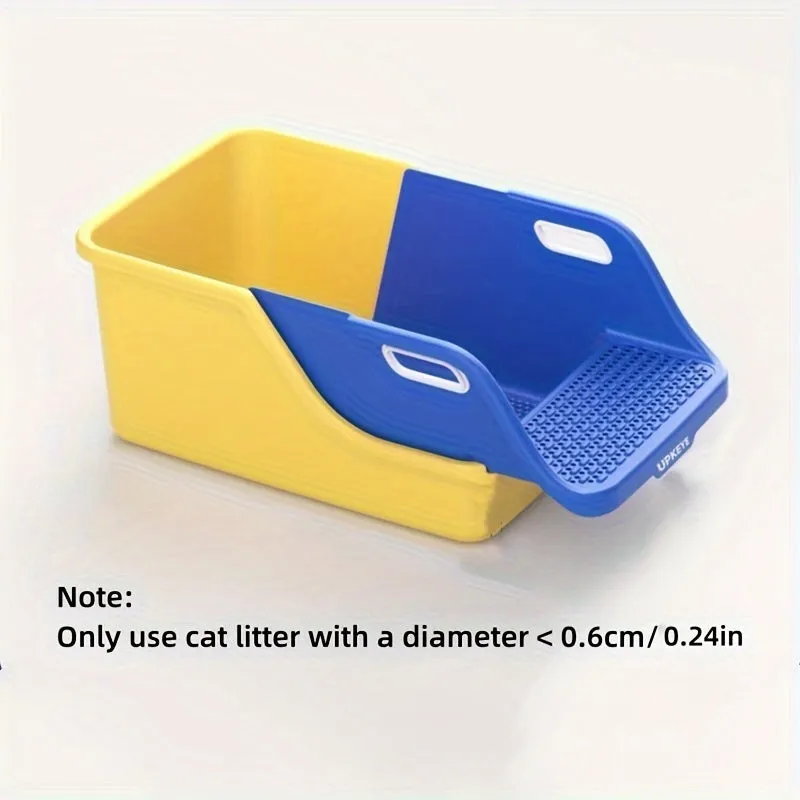Foldable Semi Auto Cat Litter Box with Sifter Shovel - APS53
