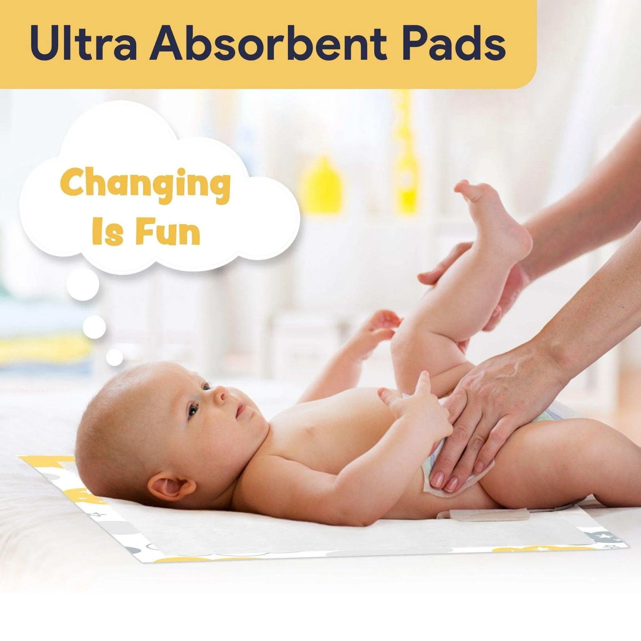 Hand-E Playful Baby Disposable Changing Pads