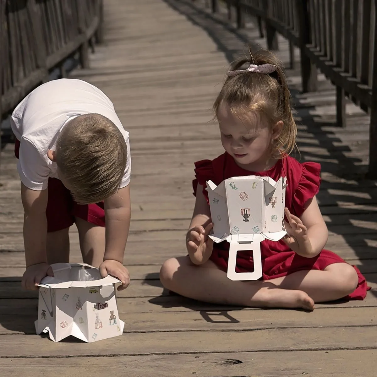 Hippychick Tron Disposable Travel Potty (Rabbit & Bear)