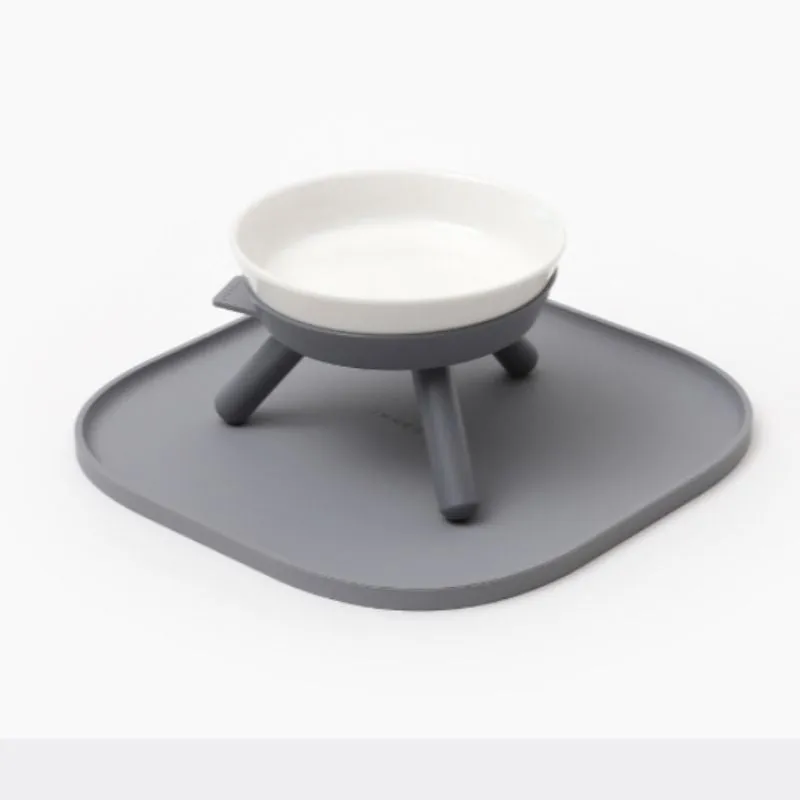 Inherent Square Oreo Mat - Grey