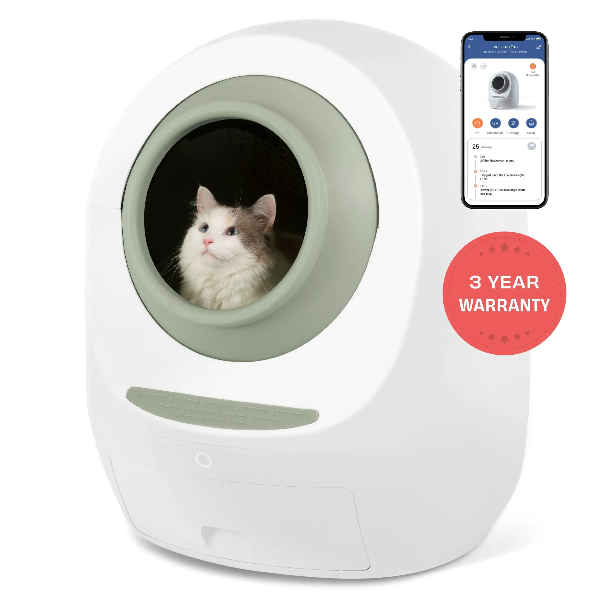 Leo’s Loo Too 3 Year Extended Warranty Bundle