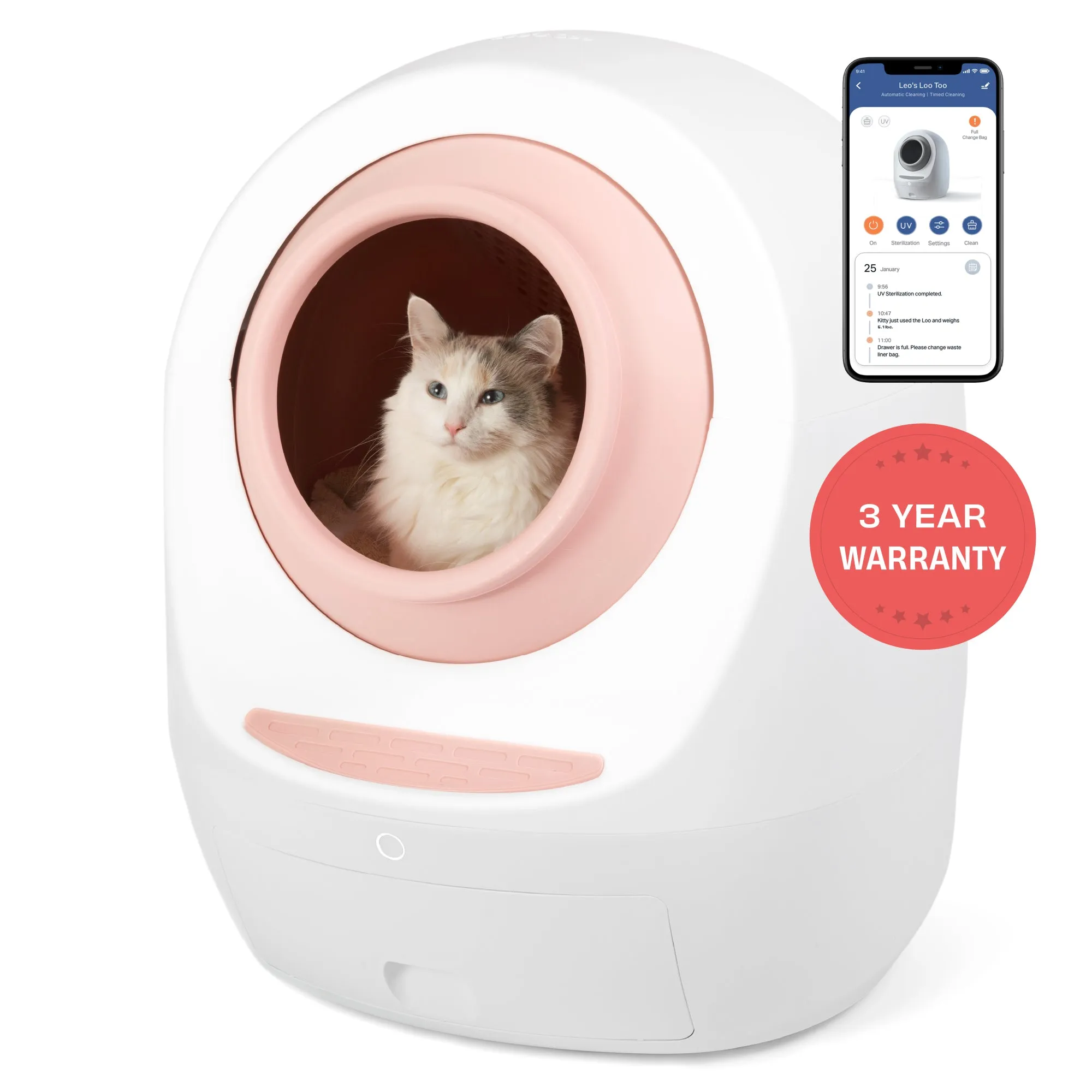 Leo’s Loo Too 3 Year Extended Warranty Bundle