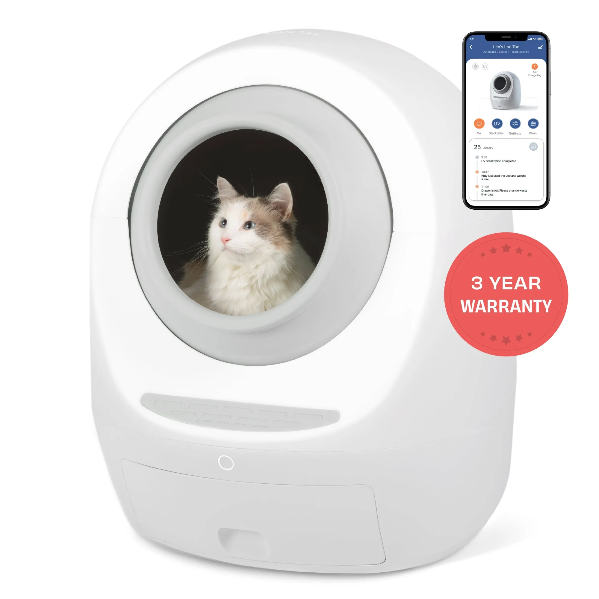 Leo’s Loo Too 3 Year Extended Warranty Bundle