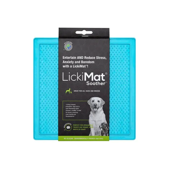 LickiMat Classic Soother Enrichment Lick Mat for Dogs - 10 Colours