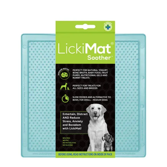 LickiMat Classic Soother Enrichment Lick Mat for Dogs - 10 Colours