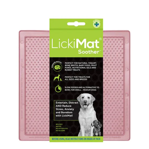 LickiMat Classic Soother Enrichment Lick Mat for Dogs - 10 Colours