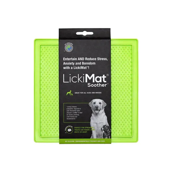 LickiMat Classic Soother Enrichment Lick Mat for Dogs - 10 Colours