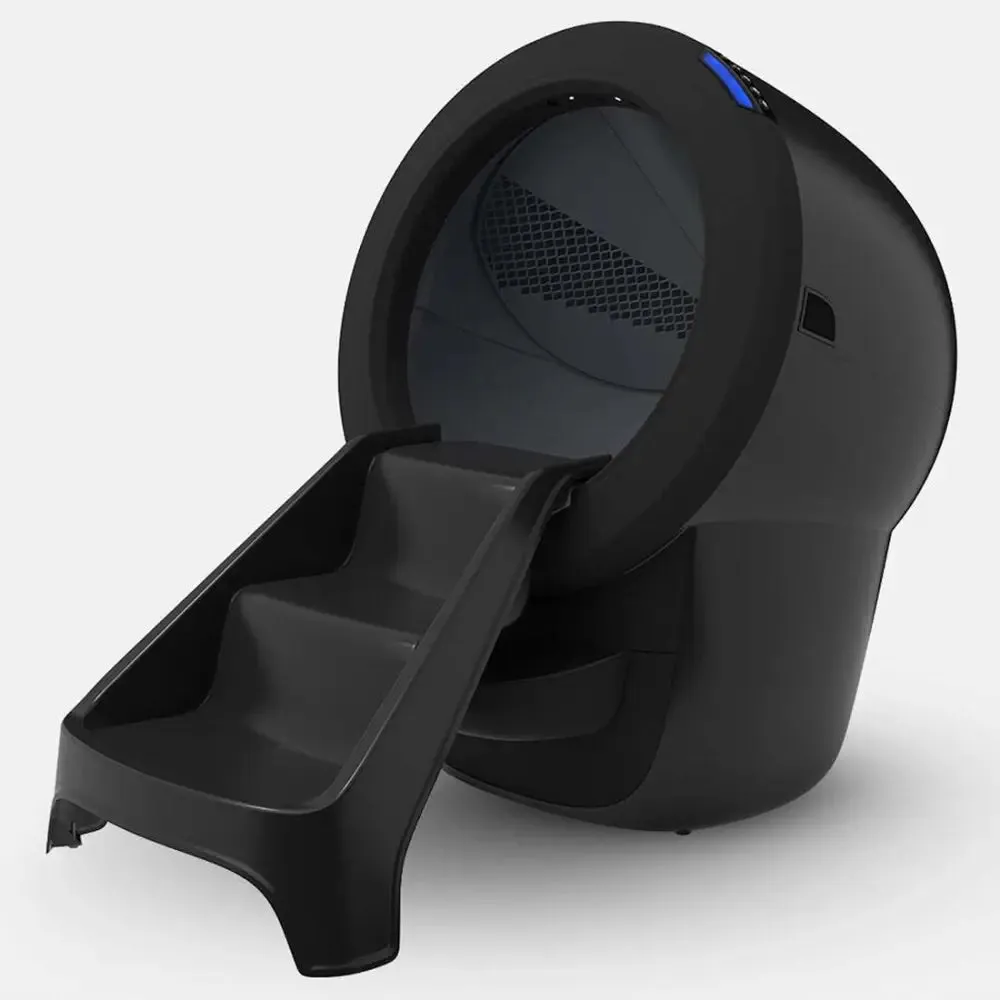 Litter-Robot 4 Automatic Self-Cleaning Litter Box – Black Bundle (EU)