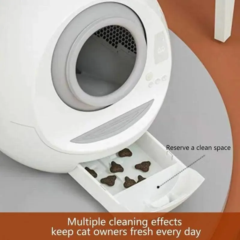 Luxury Automatic Smart Anti-Splash scoopfree self-cleaning cat litter box