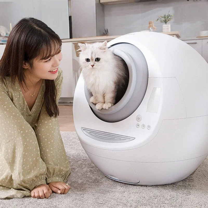Meet Pet Smart Cat Litter Box (Automatic   App)