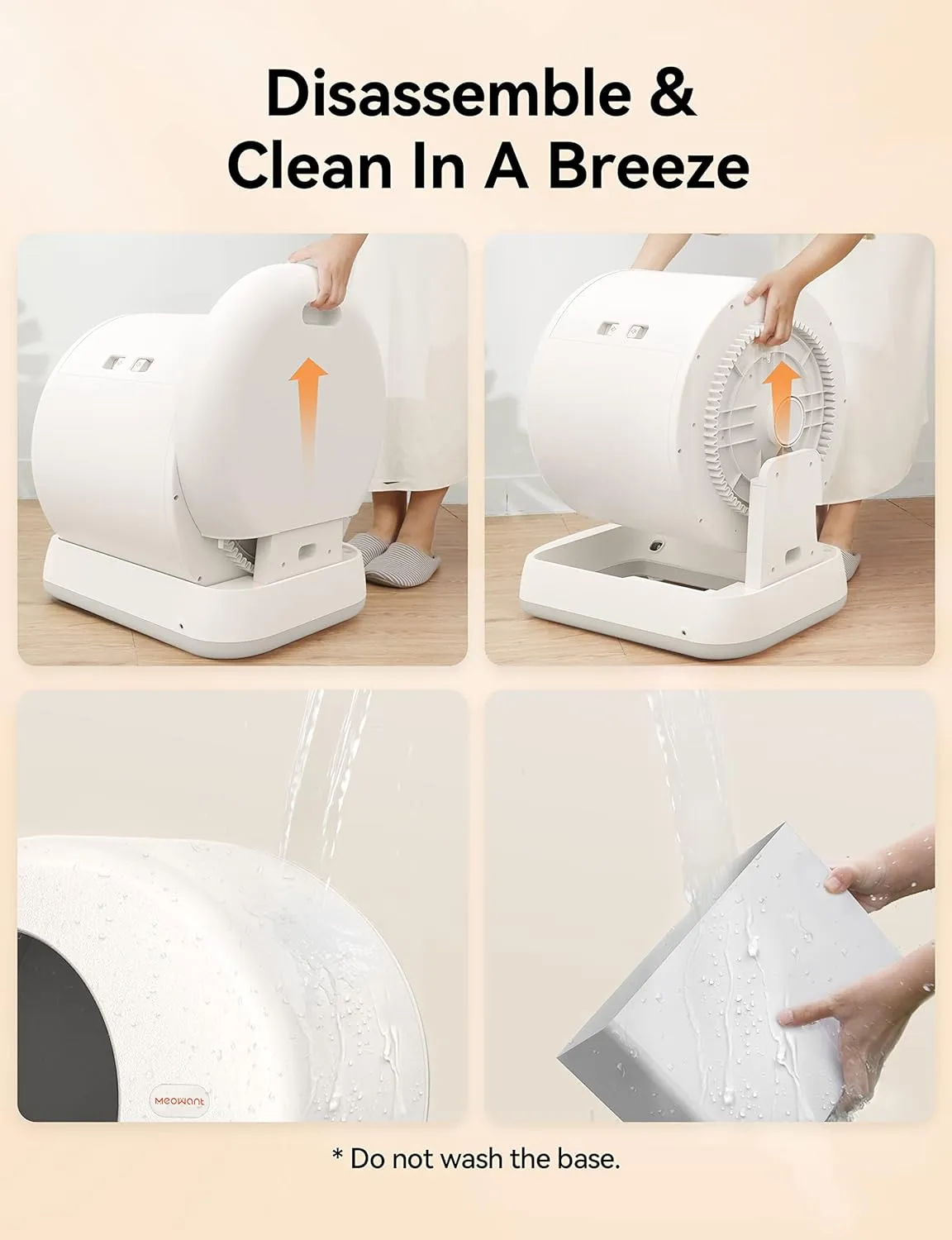 MeoWant Self-Cleaning Cat Litter Box