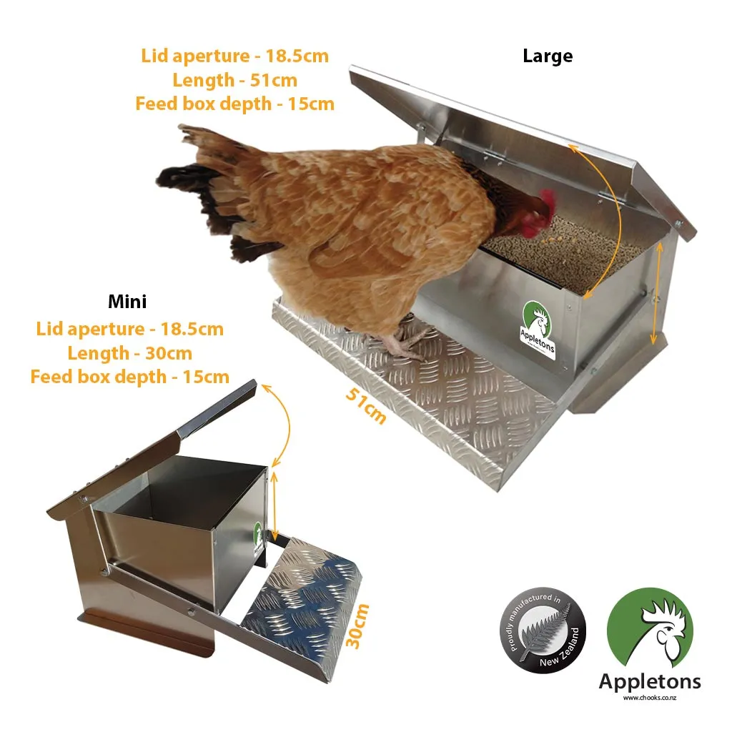 Mini Step On Feeder 6kg | Appletons
