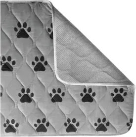 Mr. Peanut's Washable Pee Pads for Dogs  3 Pack Reusable Puppy Pet Training Pads  Waterproof Super Absorbing Pet Carrier Protector Mat