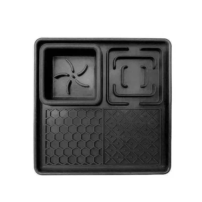 New Pet Dog Cat Tableware Anti-choking Bowl Food Grade Organosilicon Suction Cup Multifunctional Slow Food Mat Dog Licking Mat