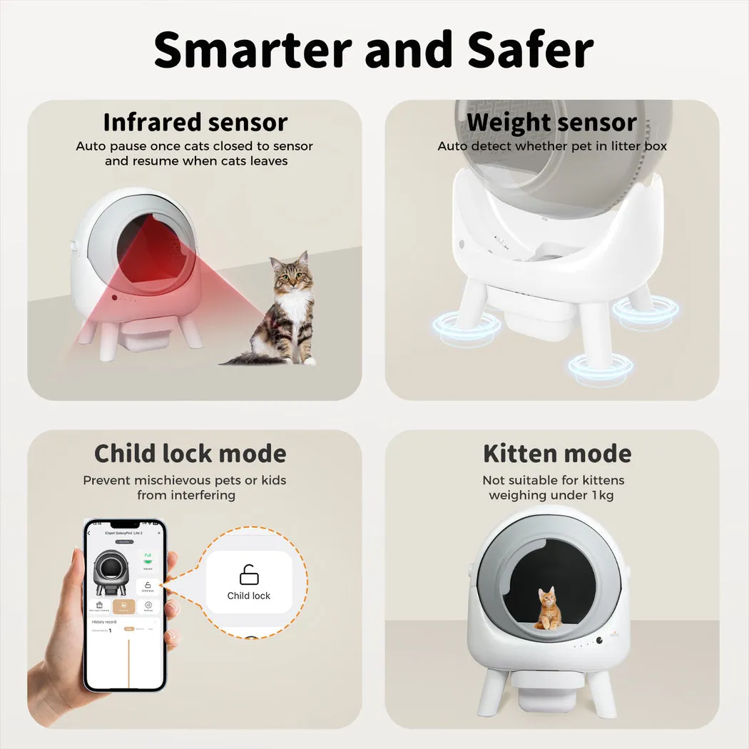 PaWz AutoClean Lite Automatic Self Cleaning Cat Litter Box