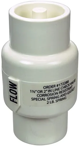Pentair Corrosion Resistant Check Valve - R172288