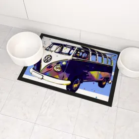 Pet Bowl Mats - Classic Camper