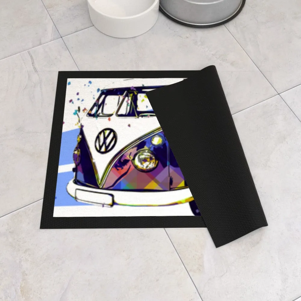 Pet Bowl Mats - Classic Camper