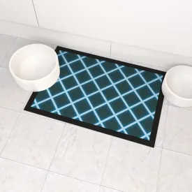 Pet Bowl Mats - Neon