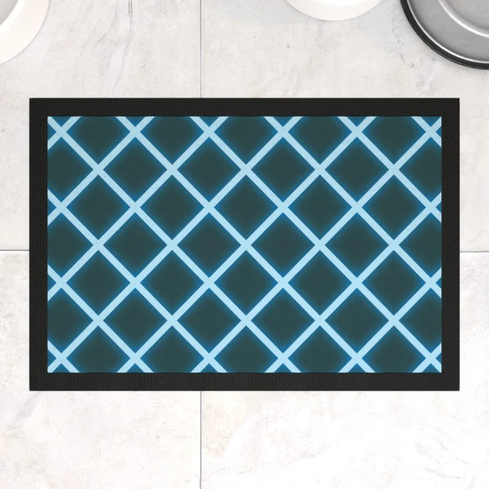 Pet Bowl Mats - Neon