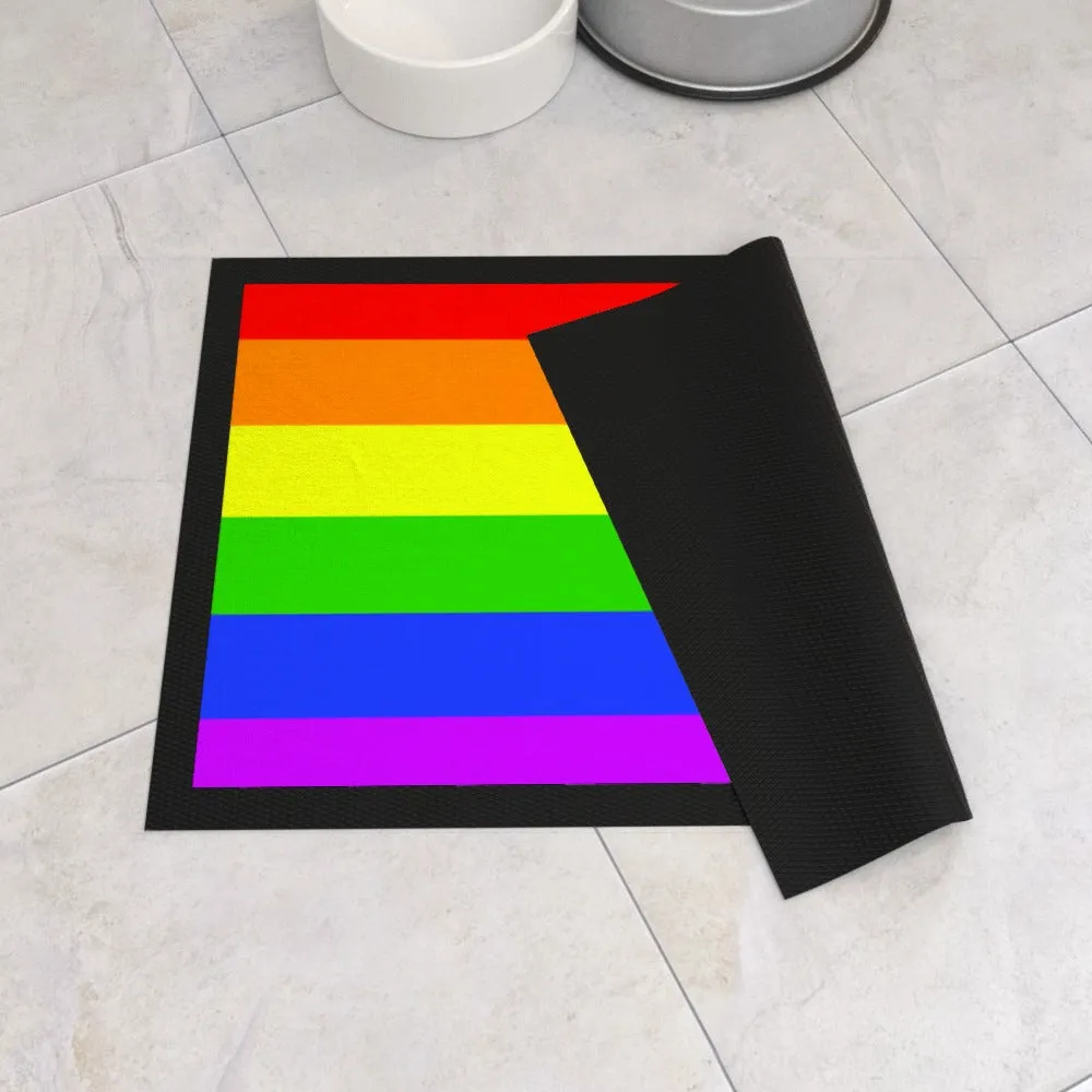 Pet Bowl Mats - Pride
