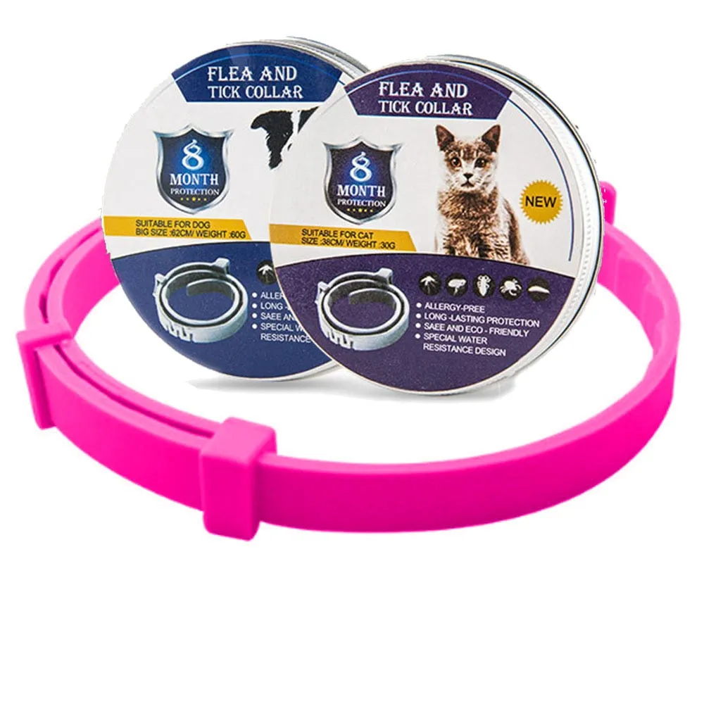 Pet Flea and Tick Collar for Dogs and Cats