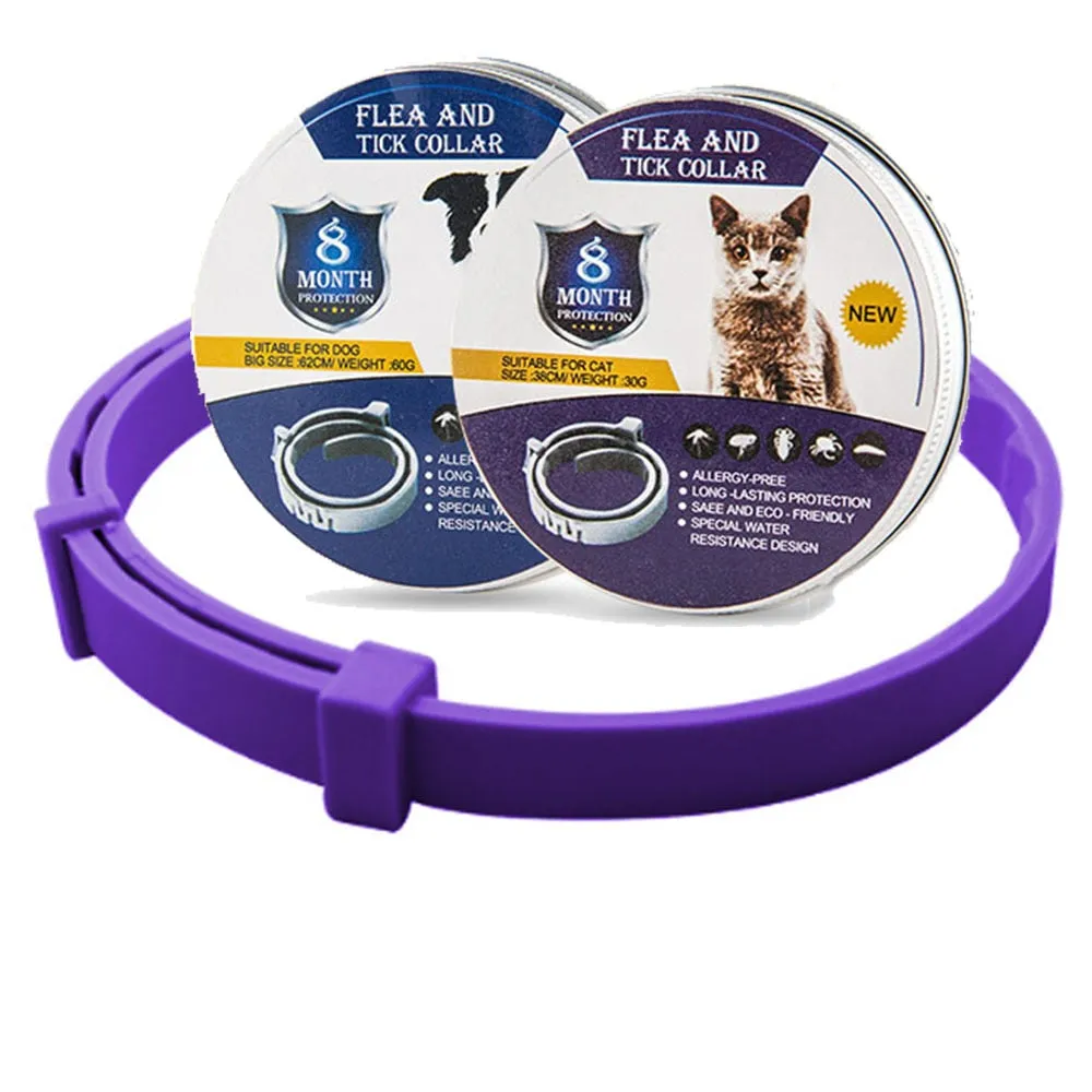 Pet Flea and Tick Collar for Dogs and Cats