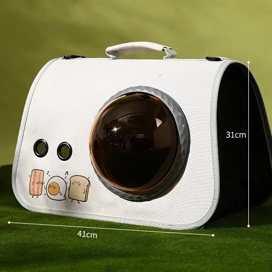 Pet Travel Bag Cute Carrier Breathable for Cats and Small Dogs (5 styles)