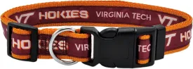 Pets First Collegiate PET Collar OLD VERSION Virginia Tech Hokies Dog Collar, Size Large. Best Sports Team Collar for Dogs & Cats. A Shiny & Colorful Dog & Cat Collar Licensed by The NCAA
