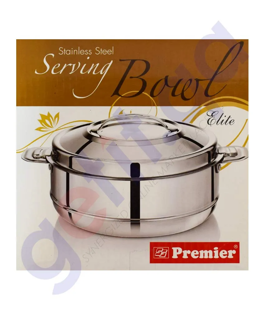 PREMIER STAINLESS STEEL SERVING BOWL 1500 ML