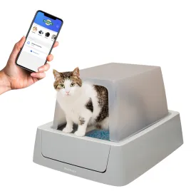 ScoopFree® Crystal Smart Front-Entry Self-Cleaning Litter Box