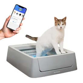 ScoopFree® Crystal Smart Self-Cleaning Litter Box
