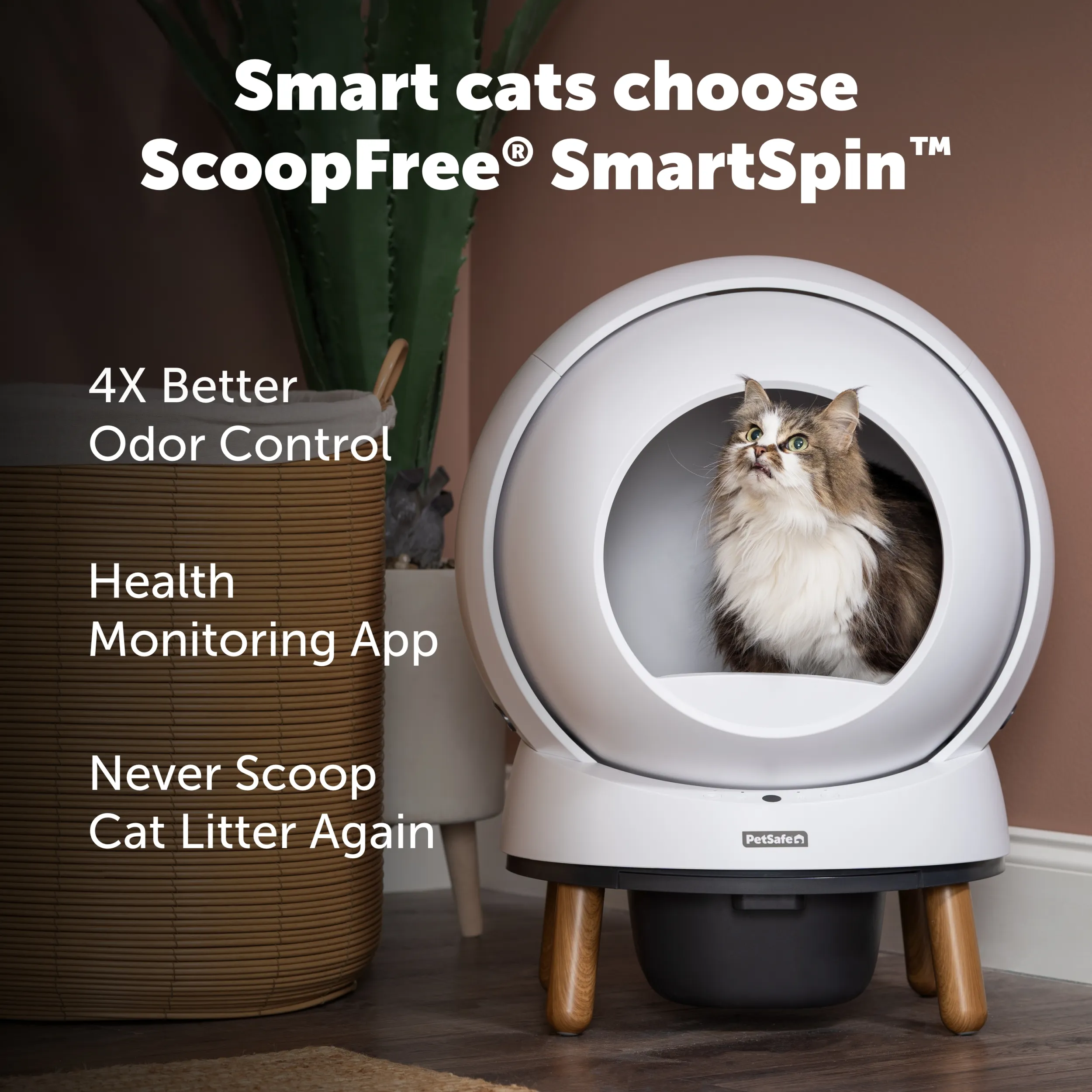 ScoopFree® SmartSpin™ Self-Cleaning Litter Box Bundle