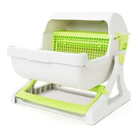 Semi-Automatic Cat Litter Box-50X43X33cm