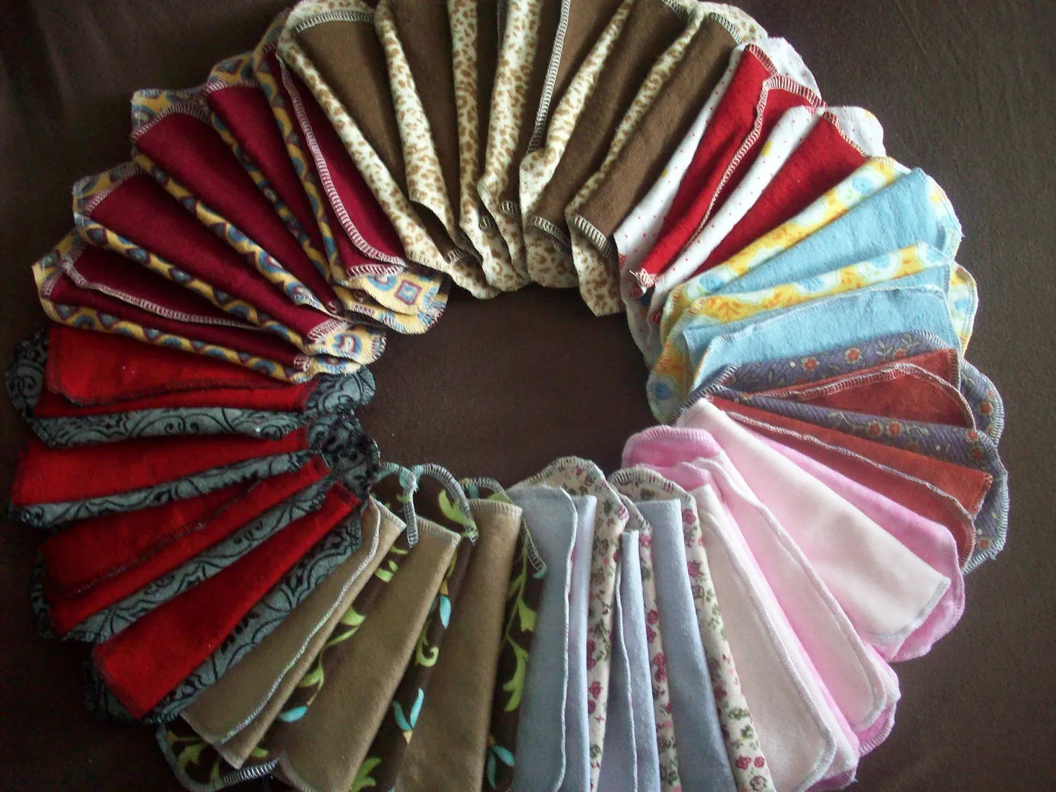 Set of 6 MamaBear LadyWear Quick-Dry menstrual pad, pantiliner - Light/Medium Flow