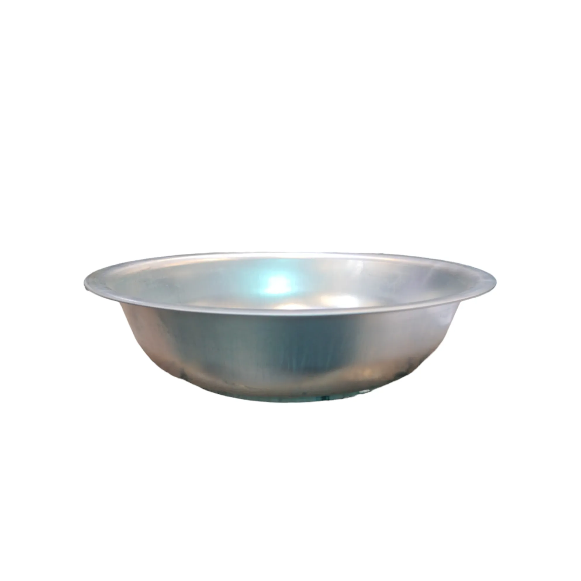 Stainless Steel Metal Silver Bowl 36cm - Light Duty