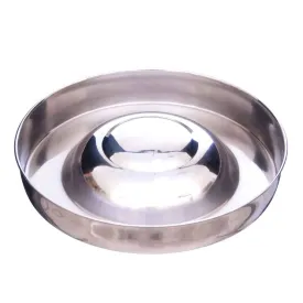 Stainless Steel Puppy Bowl 'Flying Saucer'